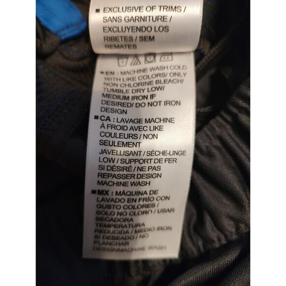 Men's Mitre "Italia" Track Pants Sweat Pants Grey Blue Stripe - XL - Picture 10 of 12